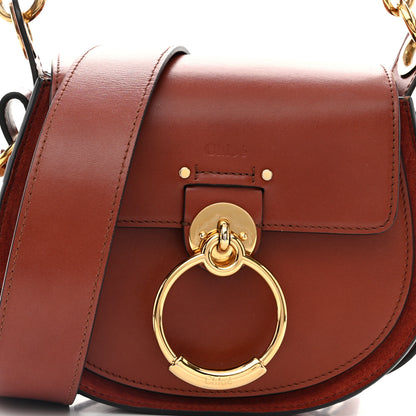 Chloe Calfskin Small Tess Bag Sepia Brown 8 of 11