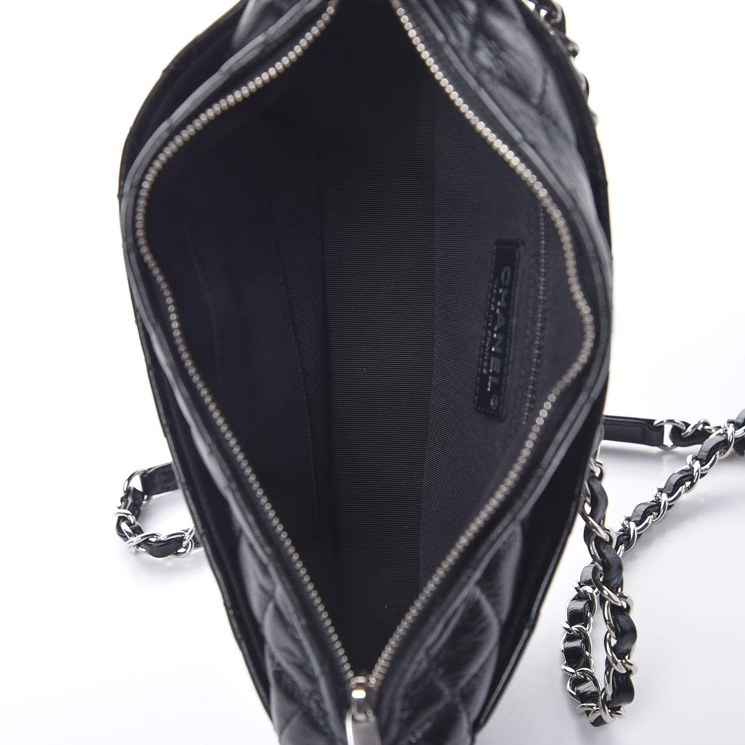 Chanel Aged Calfskin Quilted Working Vibe Camera Case Black 5 of 8