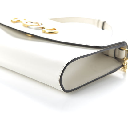 Gucci Shibuya Calfskin Small Zumi Top Handle Shoulder Bag Mystic White 7 of 10