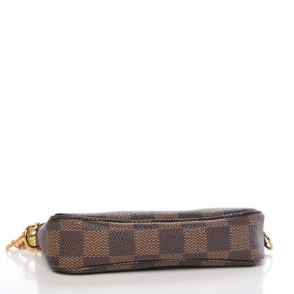 Louis Vuitton Damier Ebene Mini Pochette Accessories 4 of 10