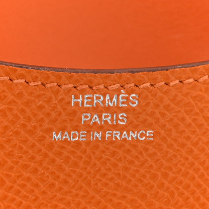Hermes Epsom Constance Slim Wallet Orange 8 of 13
