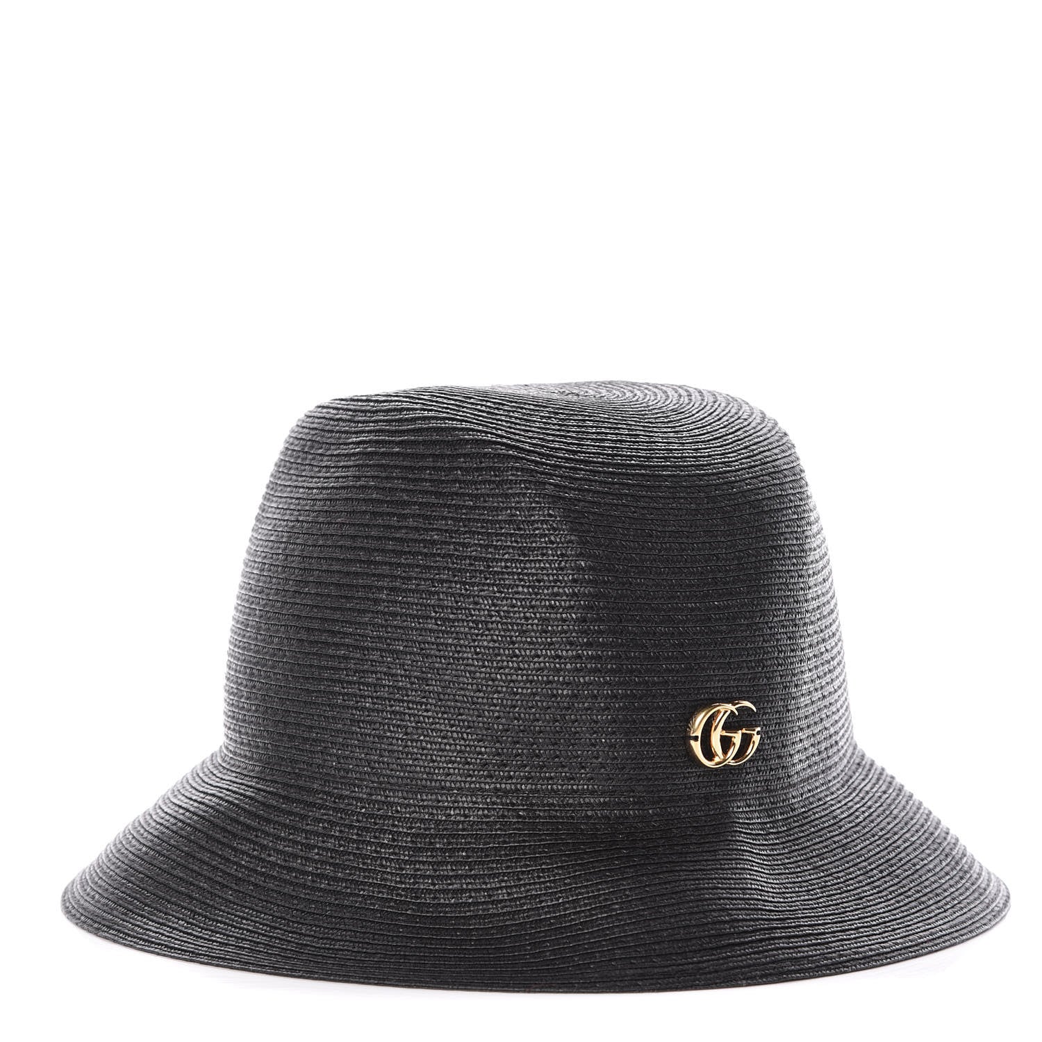 Gucci Raffia Double G Hat S Black 1 of 6