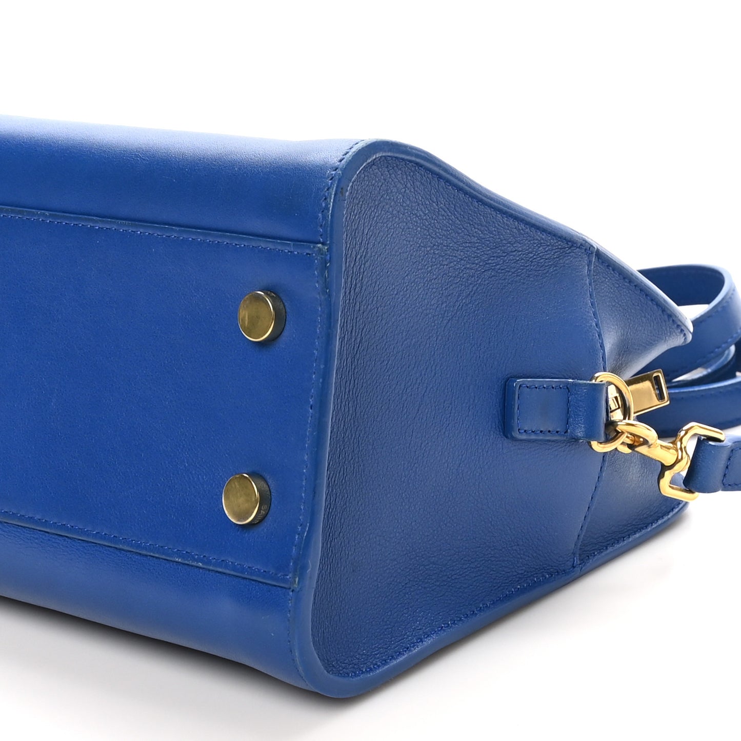 Calfskin Monogram Baby Cabas Blue