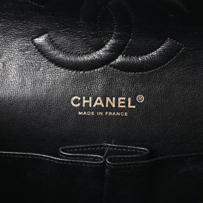 Chanel Caviar Quilted Medium Double Flap Black 6 of 11