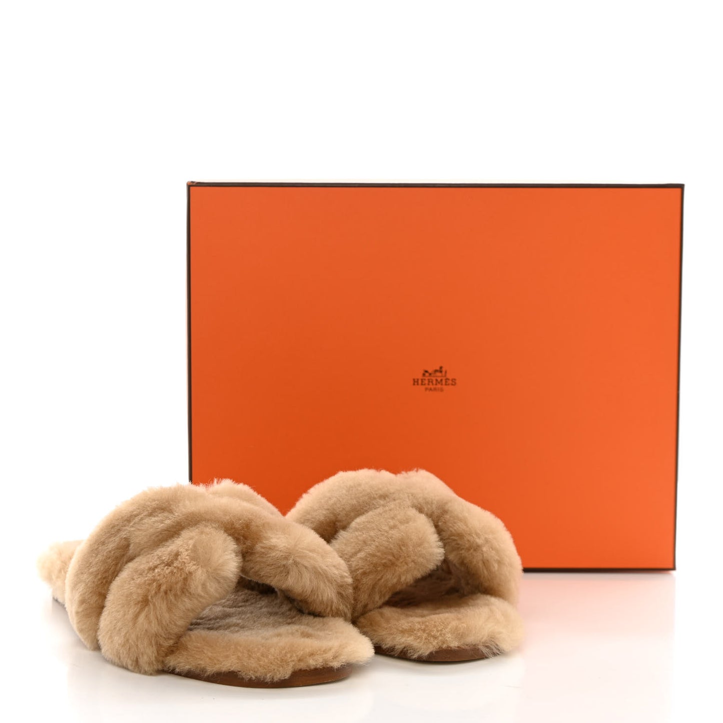 Woolskin Oran Sandals 38.5 Beige Argile