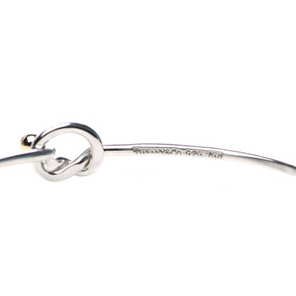 Tiffany Sterling Silver 18K Yellow Gold Knot Bracelet 3 of 3