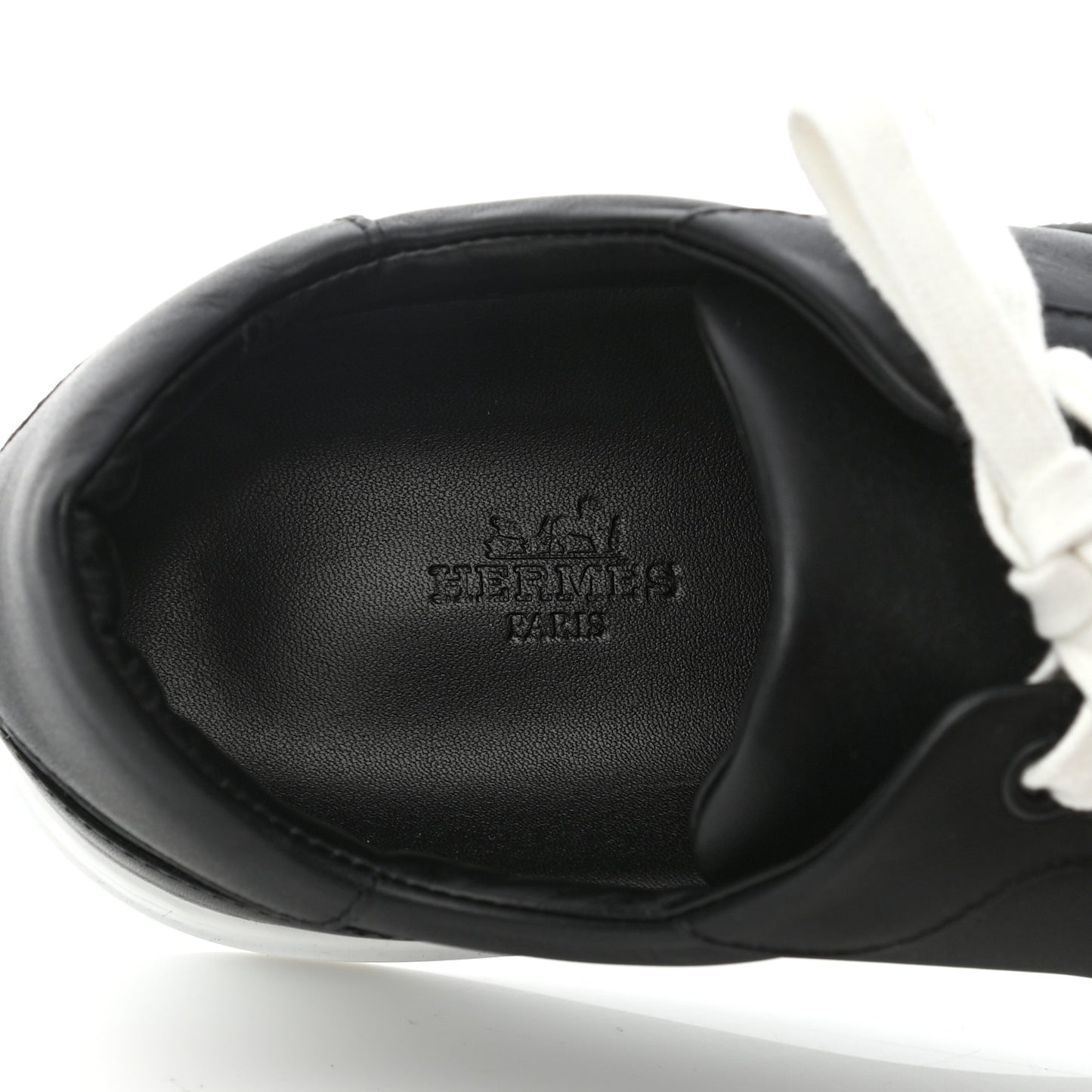 Calfskin Day Sneakers 39 Black