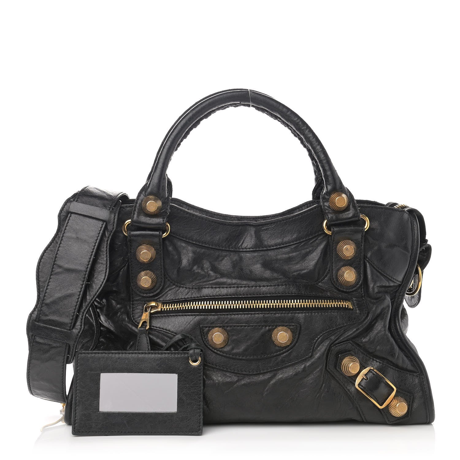 Balenciaga Agneau Giant 21 Gold Hardware City Black 1 of 15