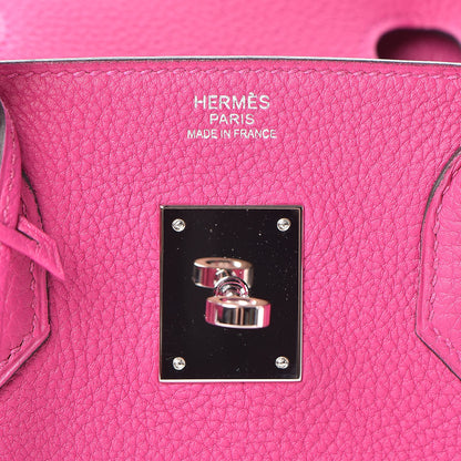 Hermes Togo Birkin 30 Rose Pourpre 16 of 32