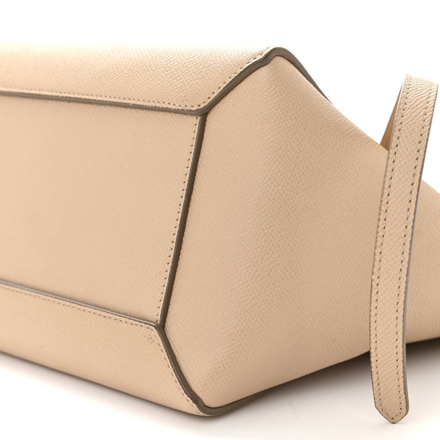 Grained Calfskin Micro Belt Bag Dune