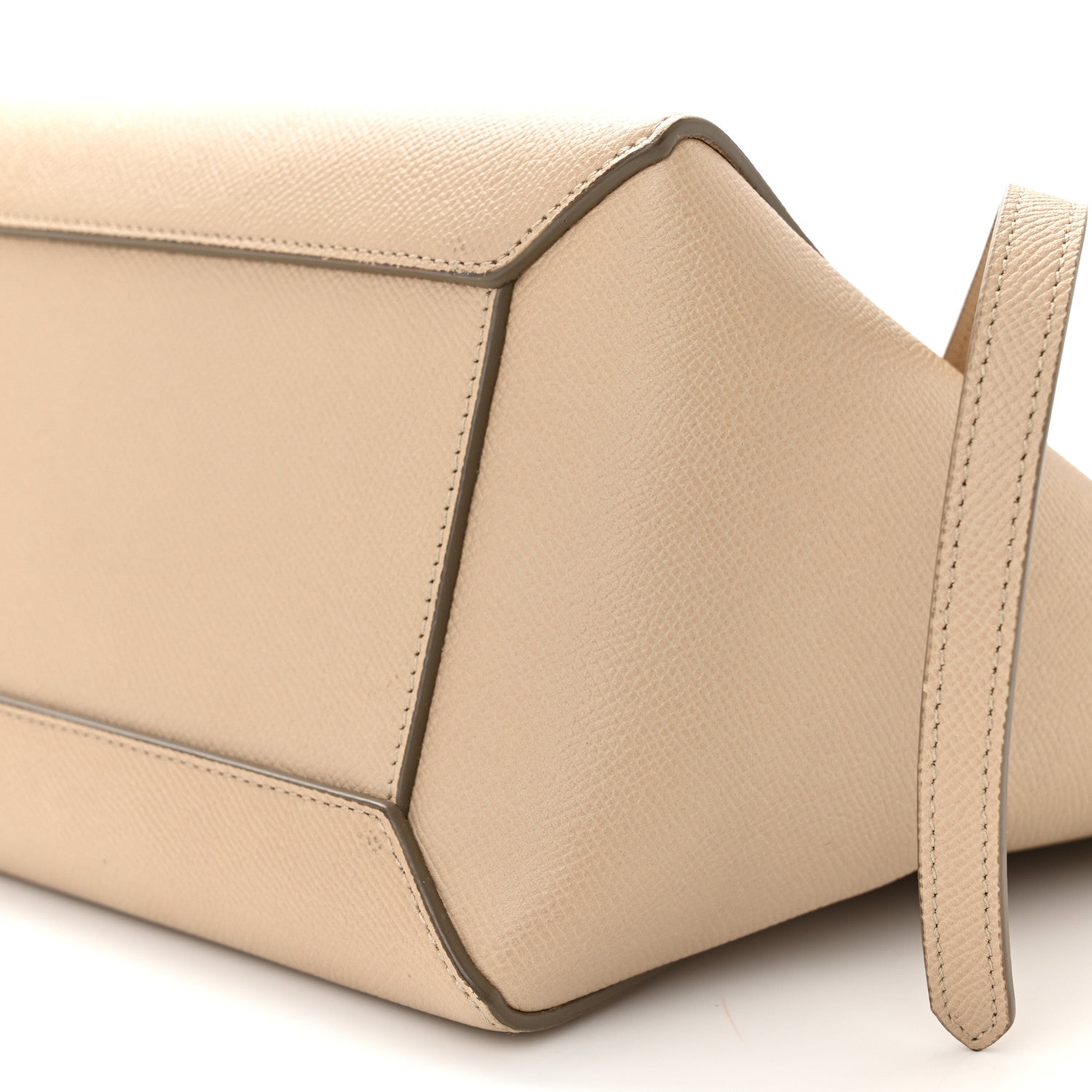 Celine Grained Calfskin Micro Belt Bag Dune 9 of 10