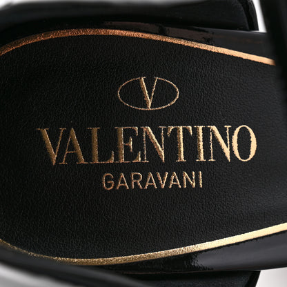 Valentino Garavani Patent DiscoBox 80/180mm Platform Pumps 38 Black 7 of 10