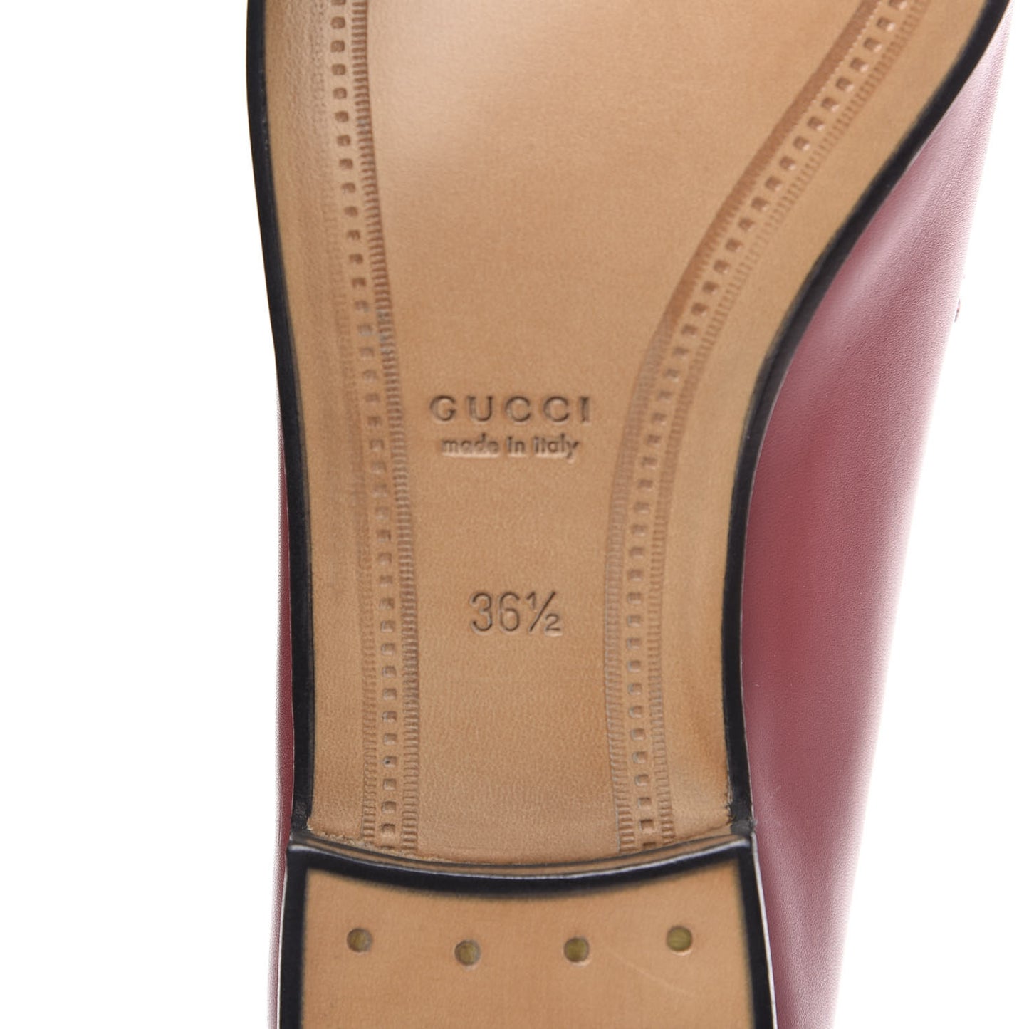 Calfskin Womens Jordaan Loafers 36.5 Hibiscus Red