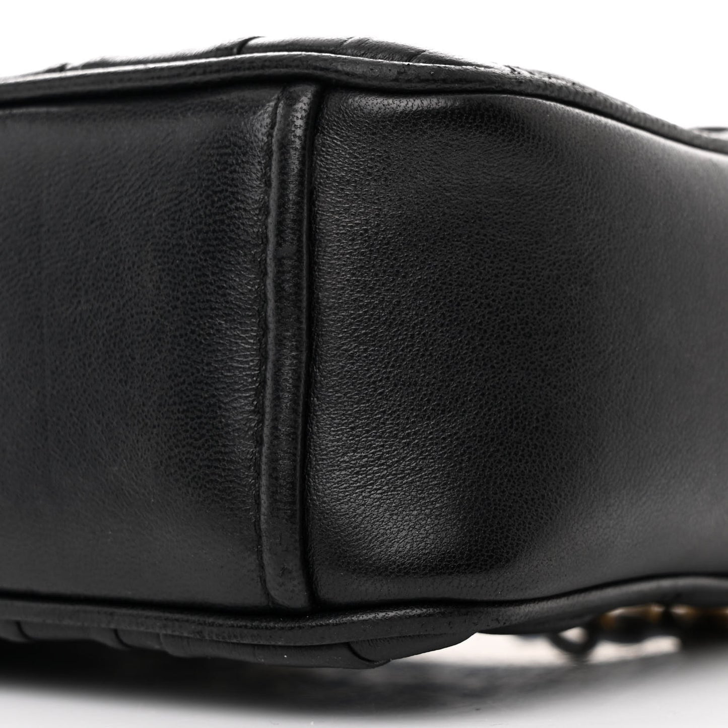 Nappa Gaufre Camera Bag Black