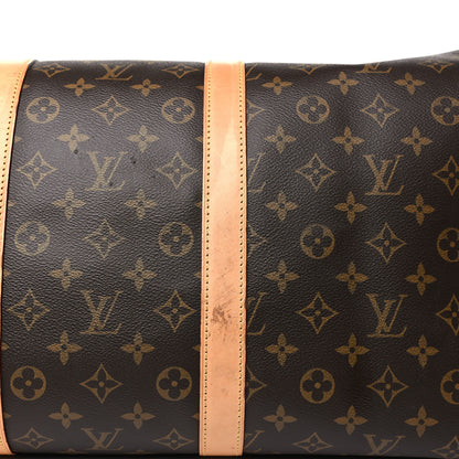 Louis Vuitton Monogram Keepall Bandouliere 55 12 of 13