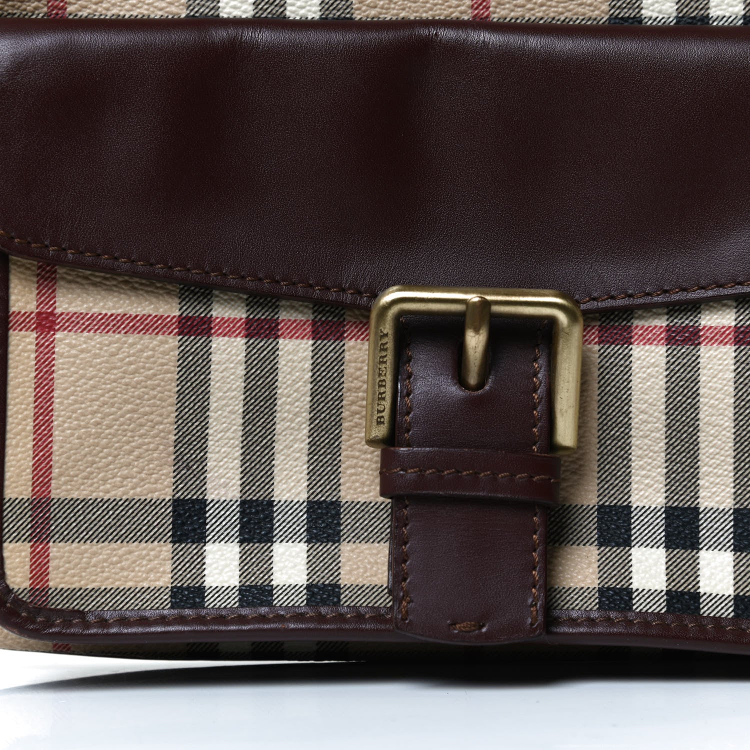 Burberry Haymarket Check Shoulder Bag 10 of 11