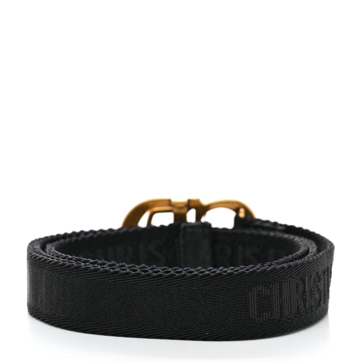 Nylon 20mm Saddle Belt Black