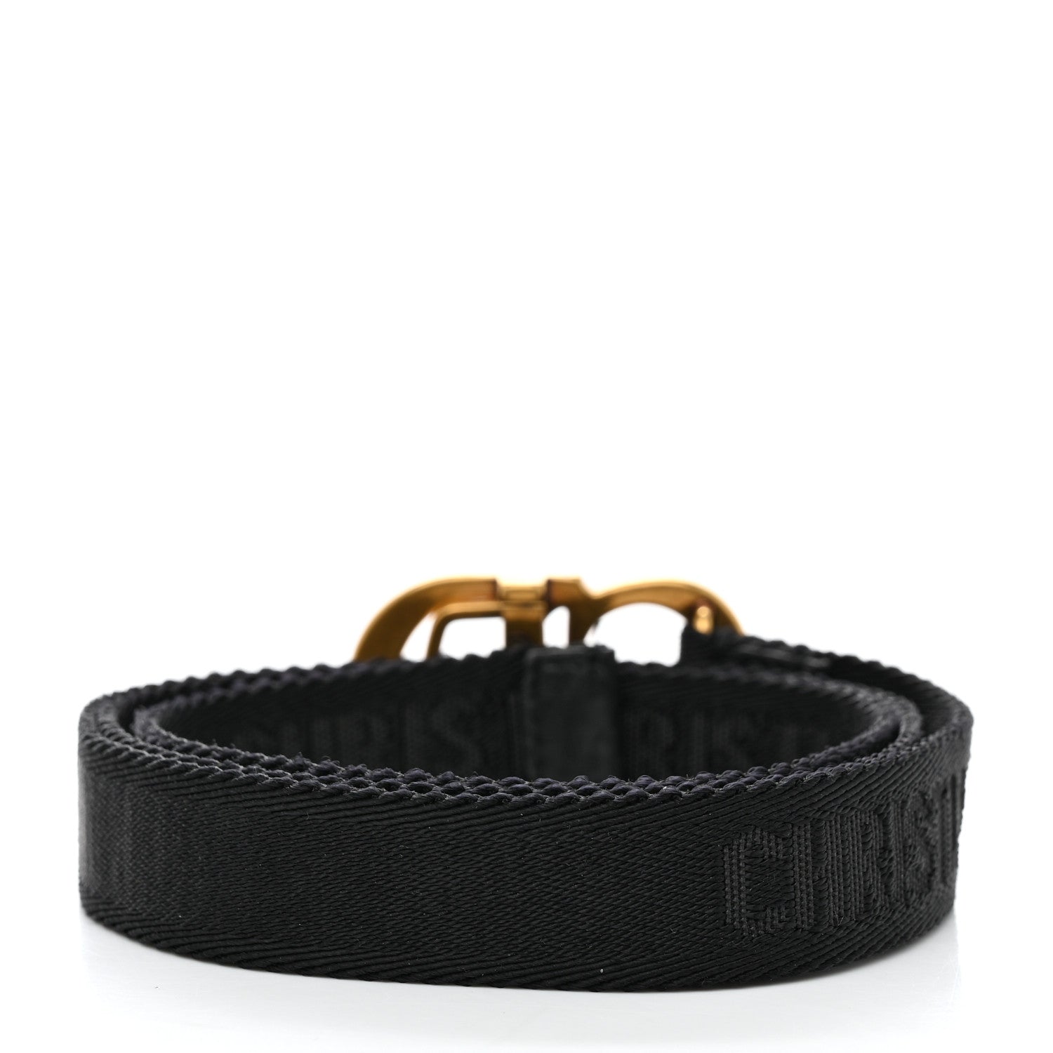 Christian Dior Nylon 20mm Saddle Belt Black 2 of 4