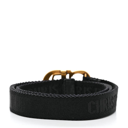 Christian Dior Nylon 20mm Saddle Belt Black 2 of 4