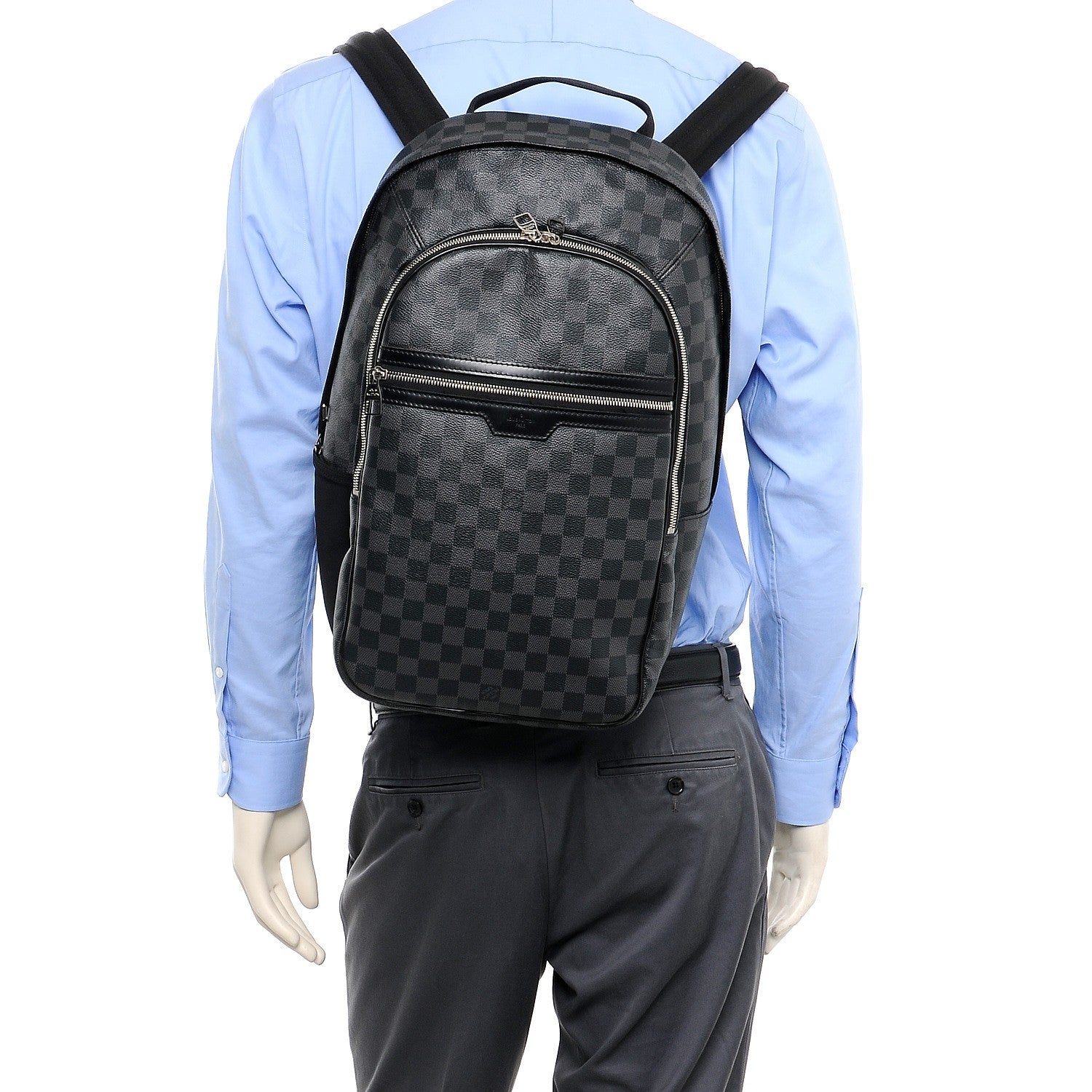 Louis Vuitton Damier Graphite Michael Backpack 2 of 8