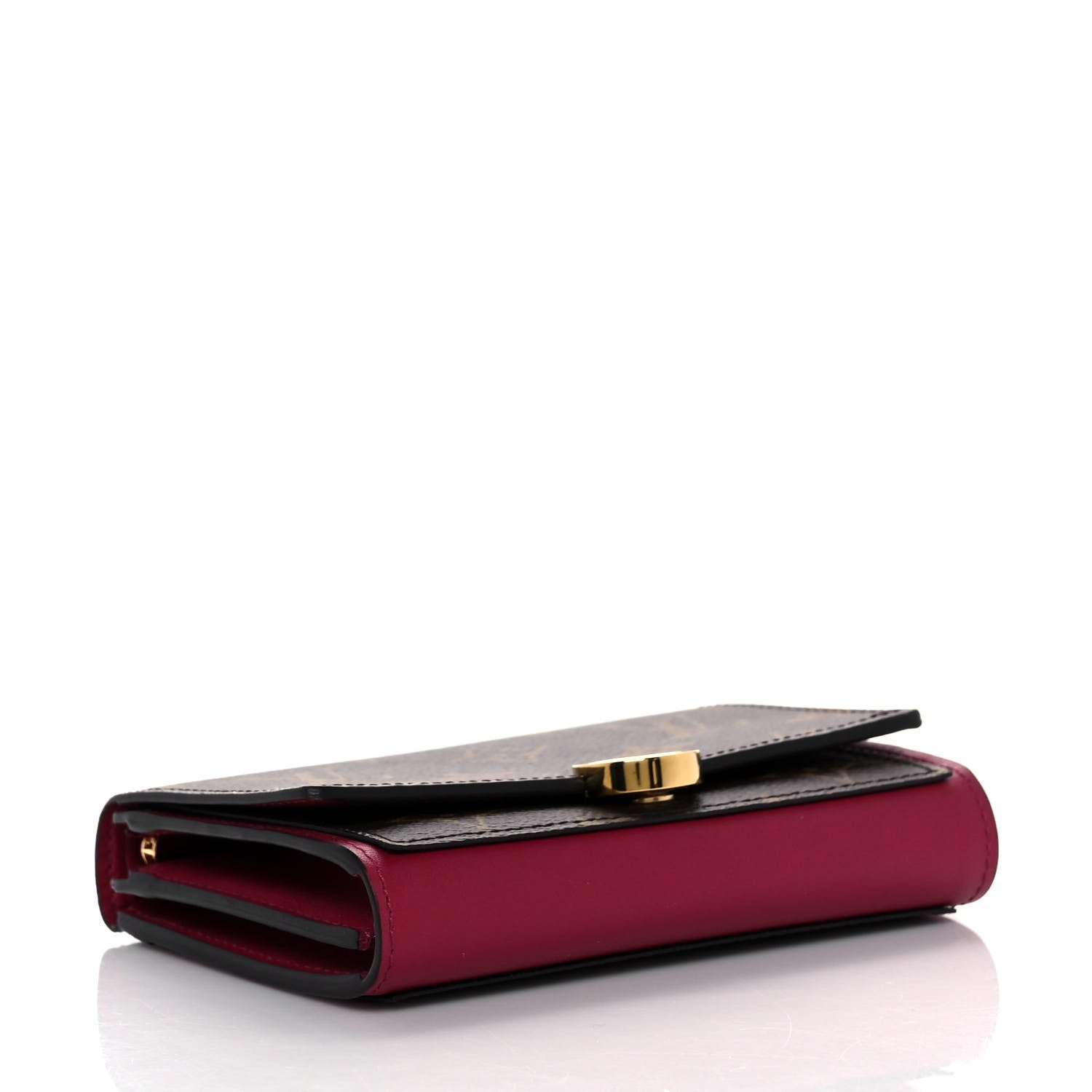 Louis Vuitton Monogram Flore Compact Wallet Fuchsia 4 of 9