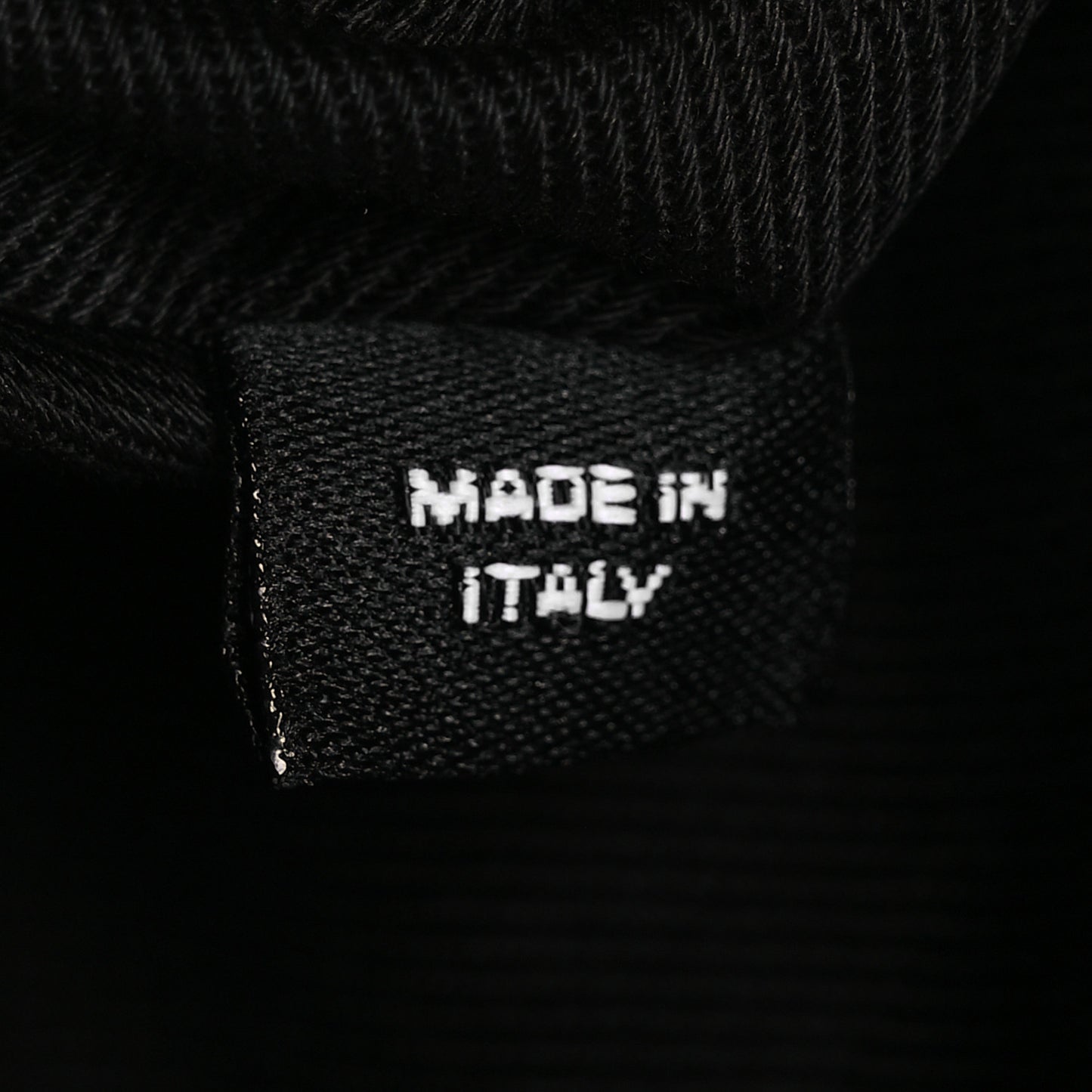 Calfskin Quilted Waist Belt Bag Black
