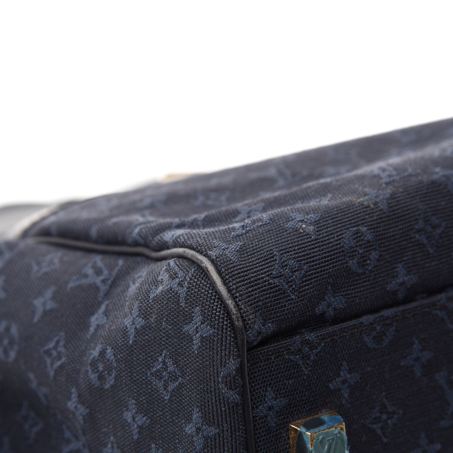 Louis Vuitton Mini Monogram Josephine GM Blue 8 of 12