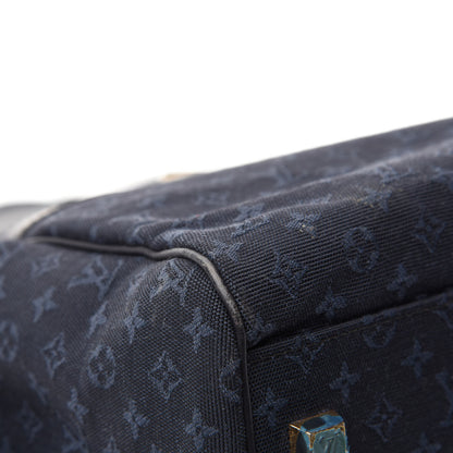 Louis Vuitton Mini Monogram Josephine GM Blue 8 of 12