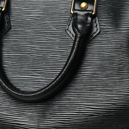 Louis Vuitton Epi Speedy 35 Black 10 of 10