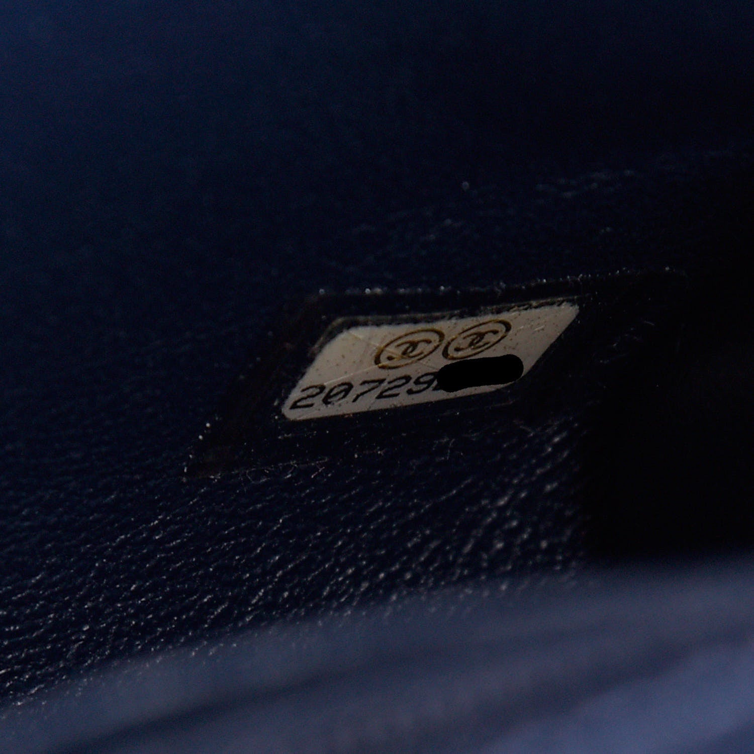 Chanel Lambskin Quilted Small Geometric Flap Navy 7 of 9