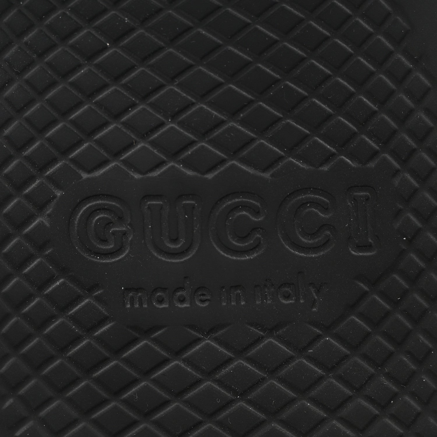 Gucci Rubber Web Mens Slide Sandals 9 Black Green Red 7 of 9