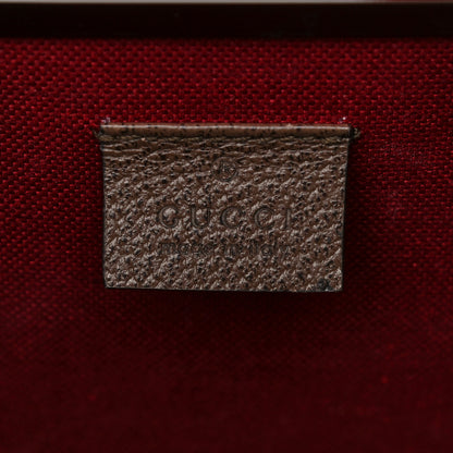 Gucci GG Supreme Monogram Globe-Trotter Beauty Case Brown 8 of 11