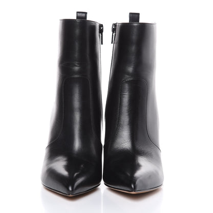Valentino Garavani Calfskin Rockstud Ankle Booties 37 Black 2 of 10