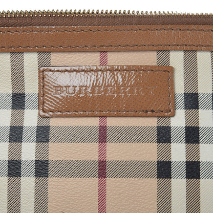 Burberry Haymarket Check Small Canterbury Tote Brown 7 of 13