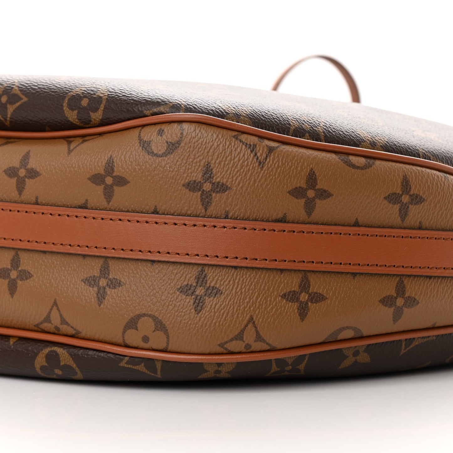 Reverse Monogram Loop Hobo