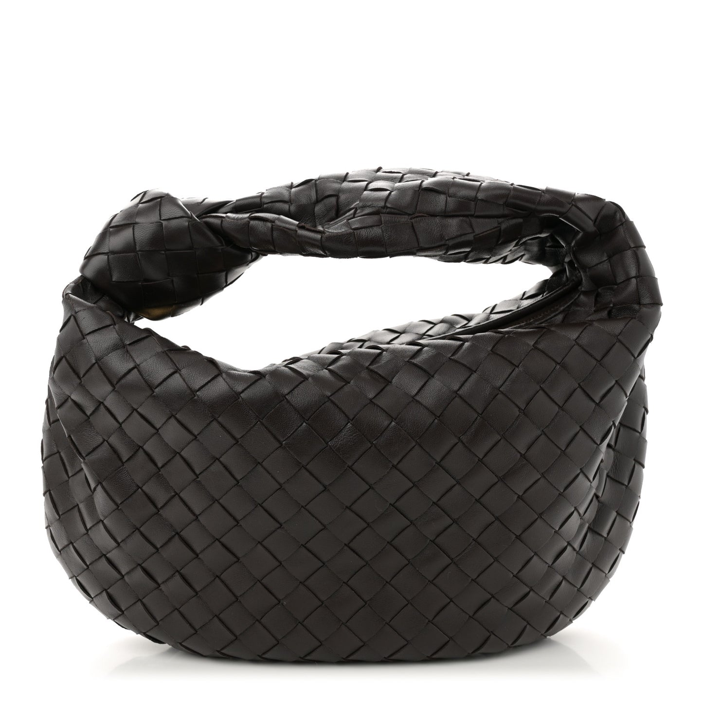 Nappa Intrecciato Teen Jodie Hobo Fondant