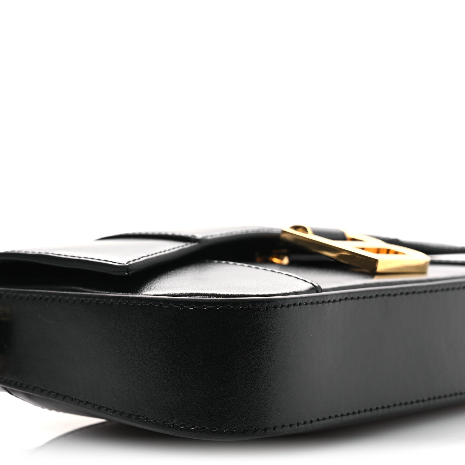 Balenciaga Natural Smooth Calfskin Small Hourglass Sling Bag Black 9 of 10