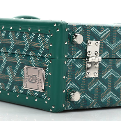 Goyard Goyardine Grand Hotel Trunk Bag Green 8 of 9