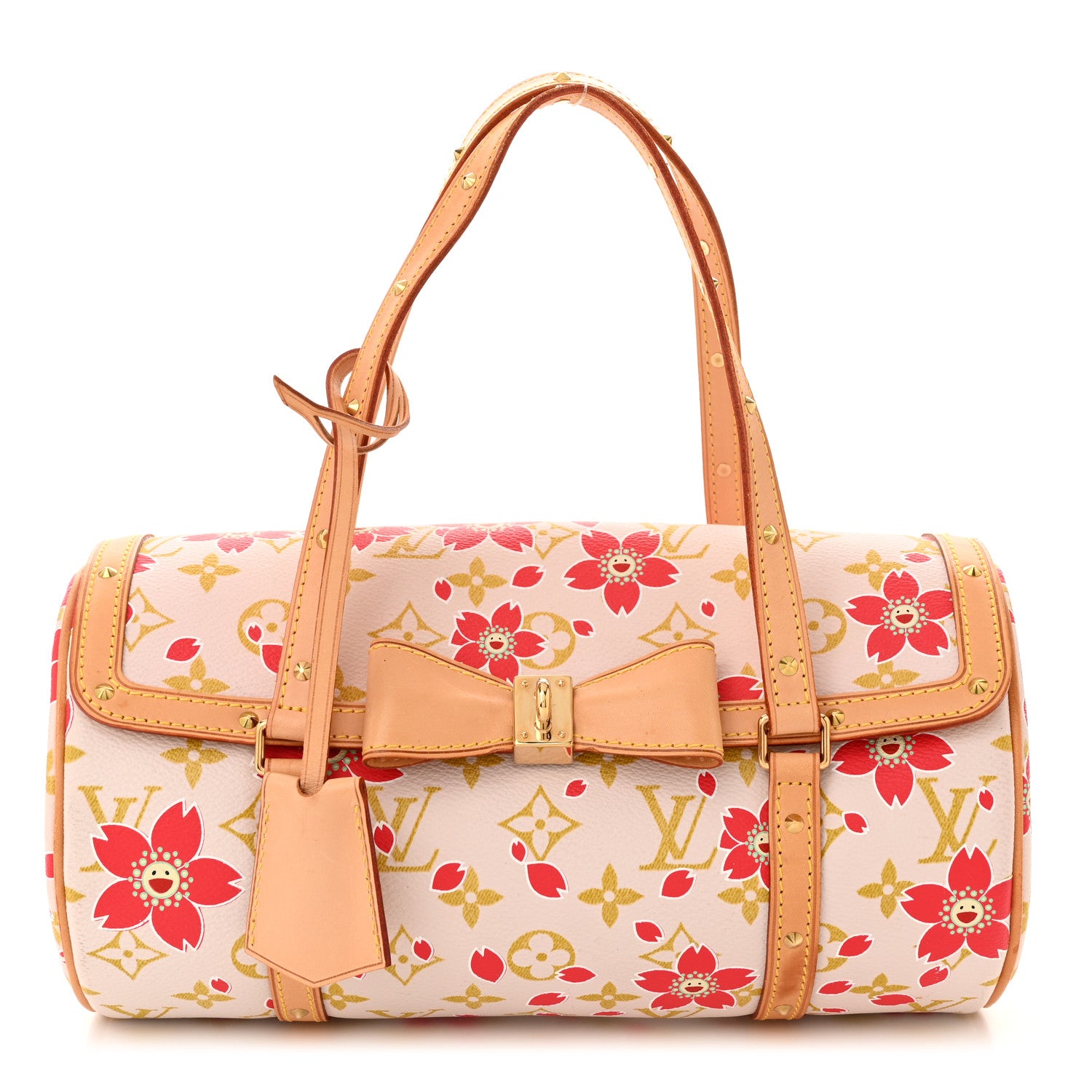 Louis Vuitton Monogram Cherry Blossom Papillon Red Creme 1 of 10
