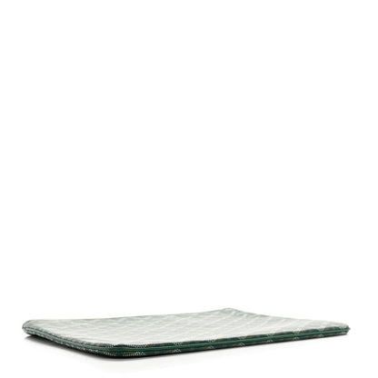 Goyard Goyardine Senat Pochette MM Green 4 of 9