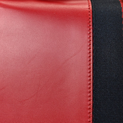 Gucci Calfskin Small Sylvie Shoulder Bag Hibiscus Red 23 of 24