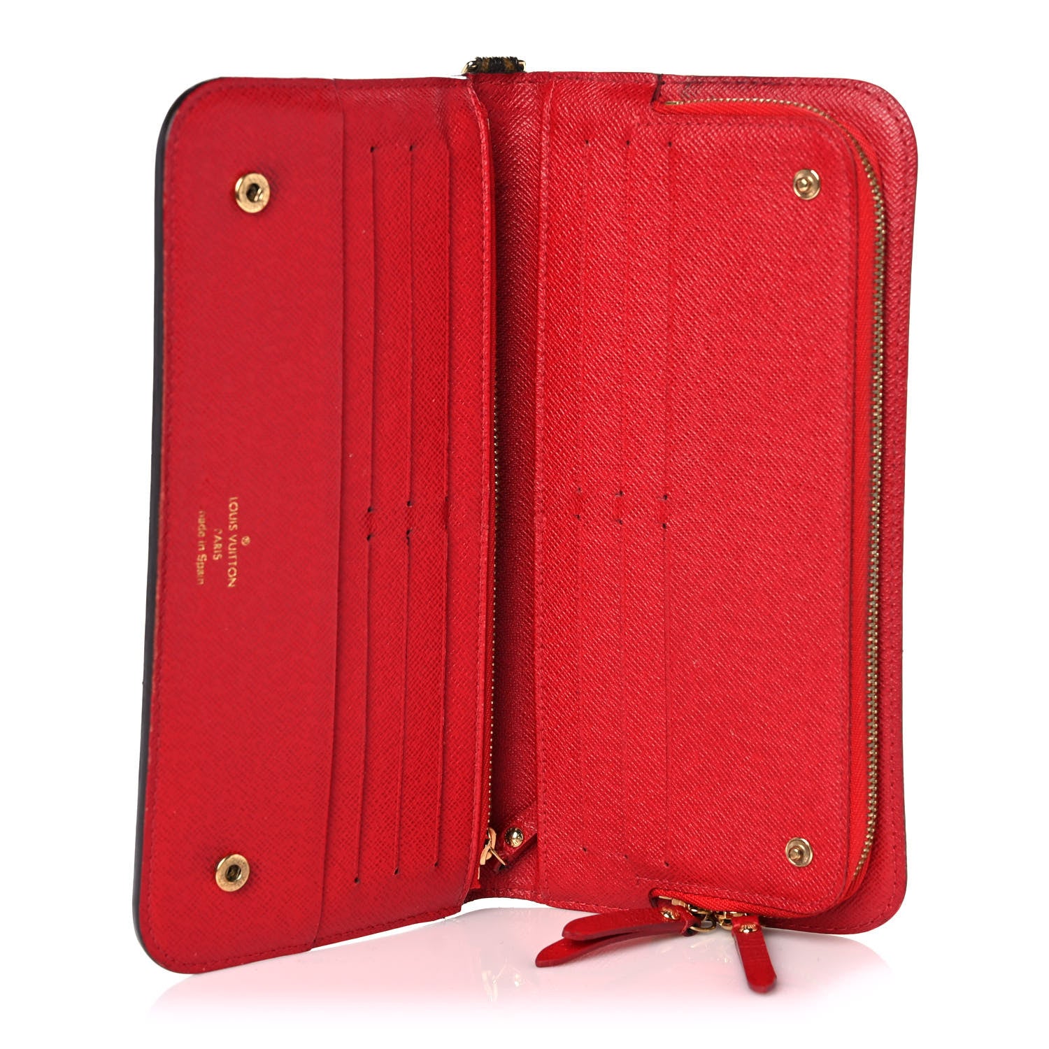 Louis Vuitton Monogram Insolite Wallet Red 5 of 11