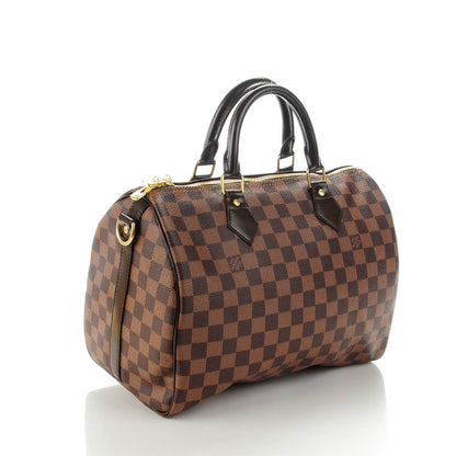 Louis Vuitton Damier Ebene Speedy Bandouliere 30 3 of 8