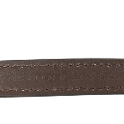 Louis Vuitton Calfskin Adjustable Speedy Bandouliere Shoulder Strap Brown 4 of 4