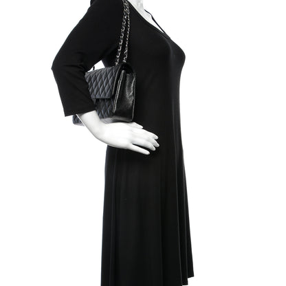 Chanel Caviar Quilted Medium Double Flap Black 2 of 10