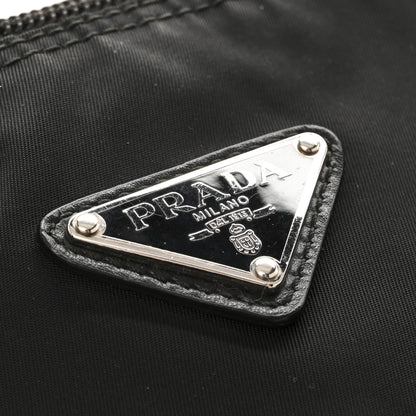 Prada Tessuto Nylon Saffiano Vela Messenger Bag Black 12 of 12