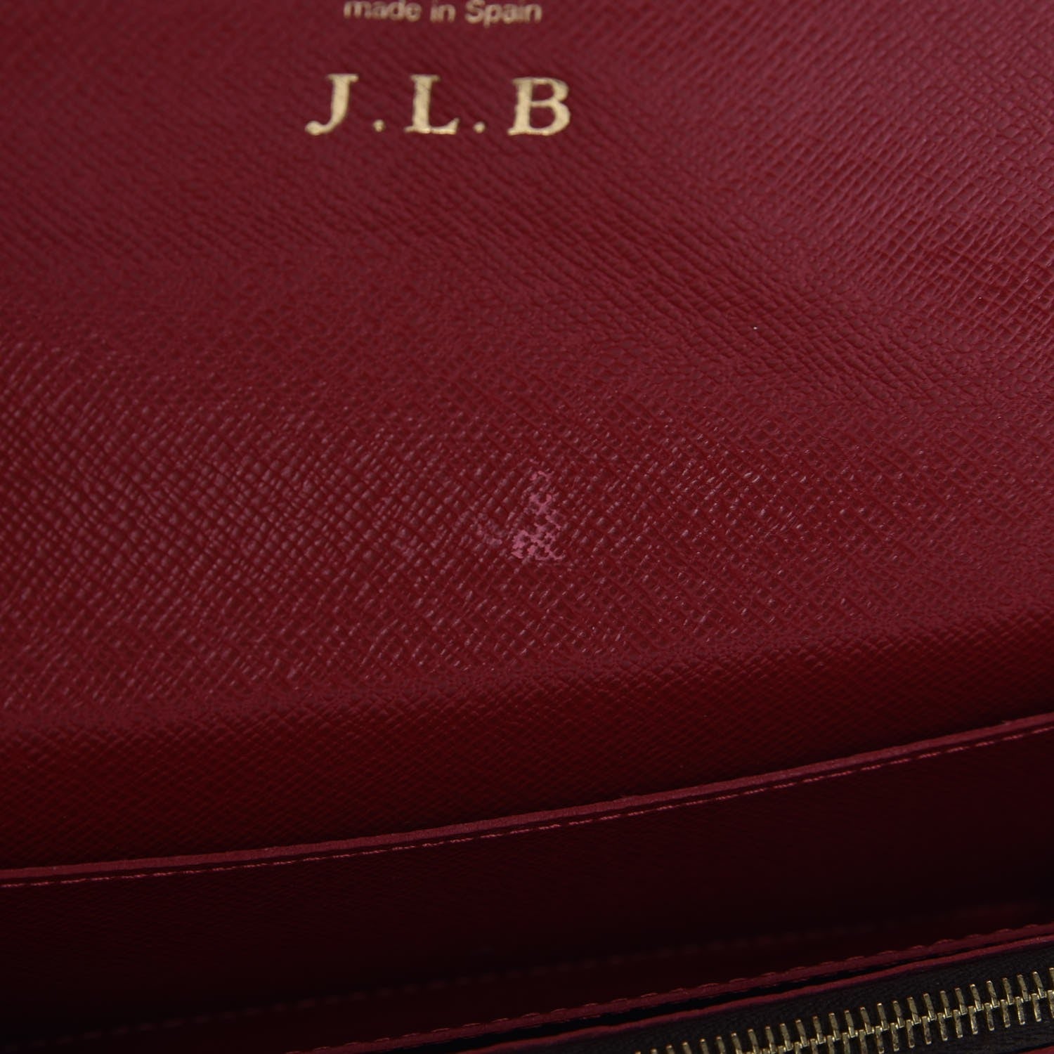 Louis Vuitton Damier Ebene Caissa Wallet Cherry 6 of 8