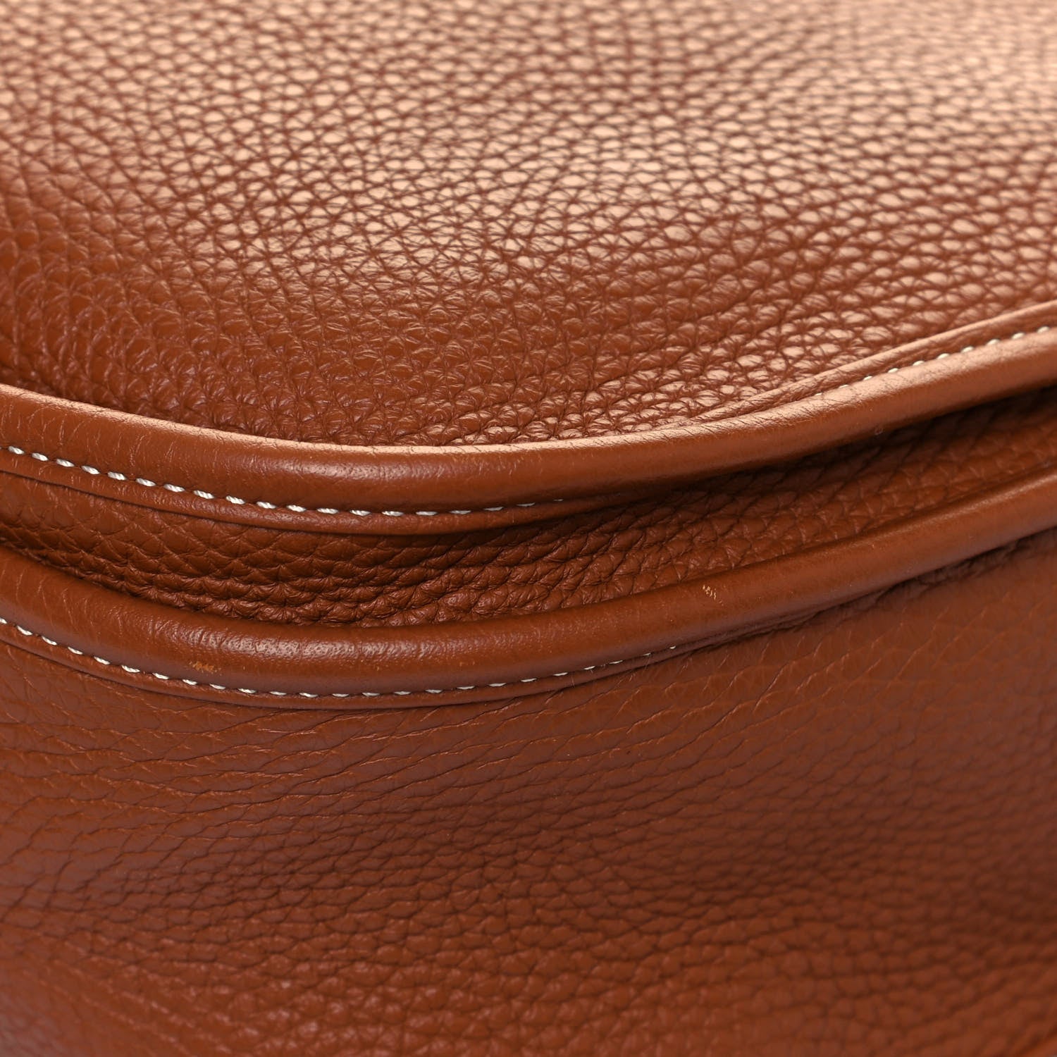 Hermes Taurillon Clemence Evelyne III GM Gold 12 of 13