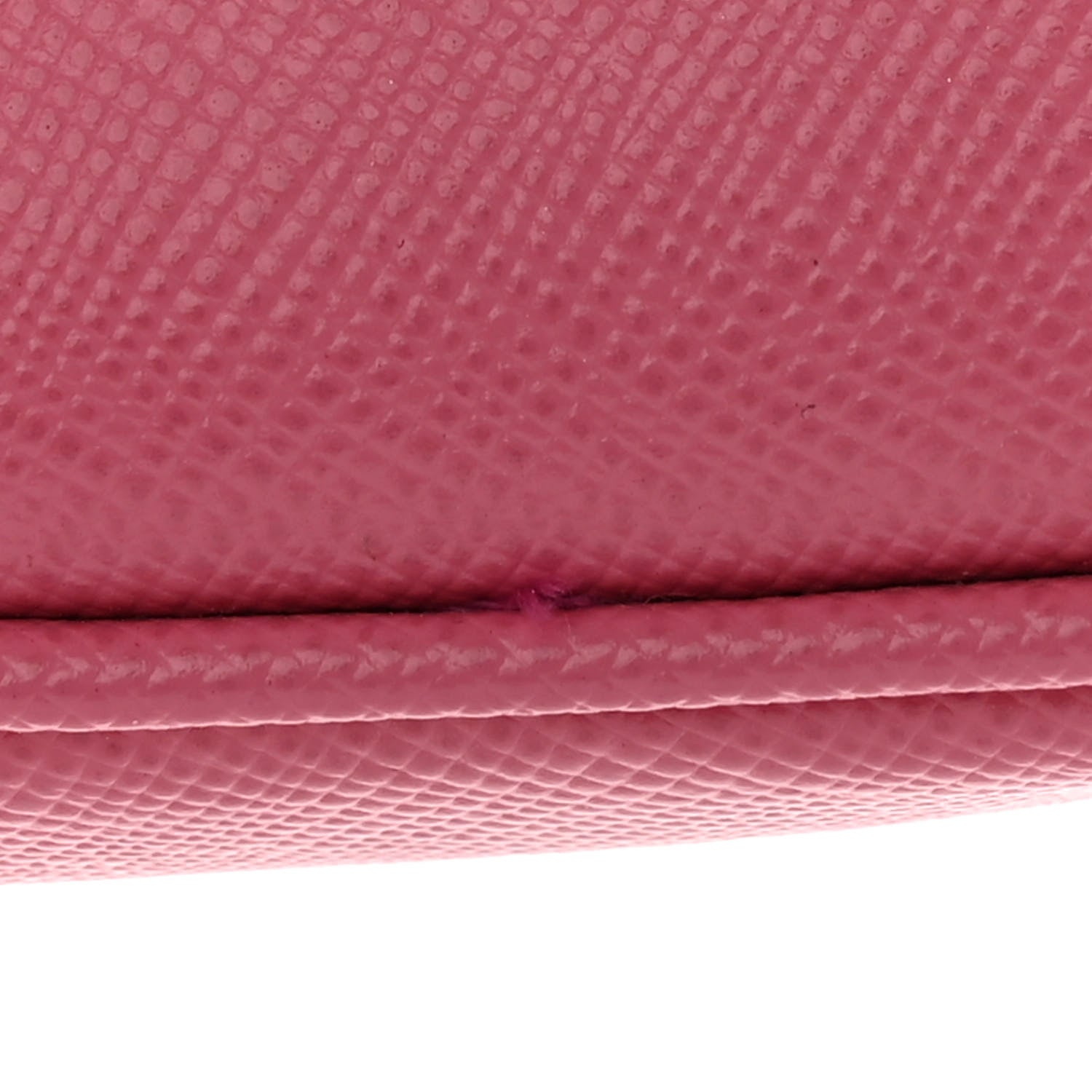 Prada Saffiano Lux Mini Top Handle Crossbody Bag Geranio 11 of 17