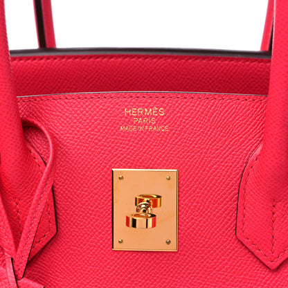 Hermes Epsom Birkin 35 Rose Extreme 6 of 14